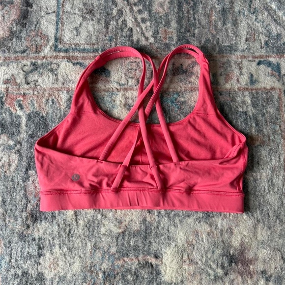 Lululemon Lipgloss Pink Sports Bra - Picture 2 of 4